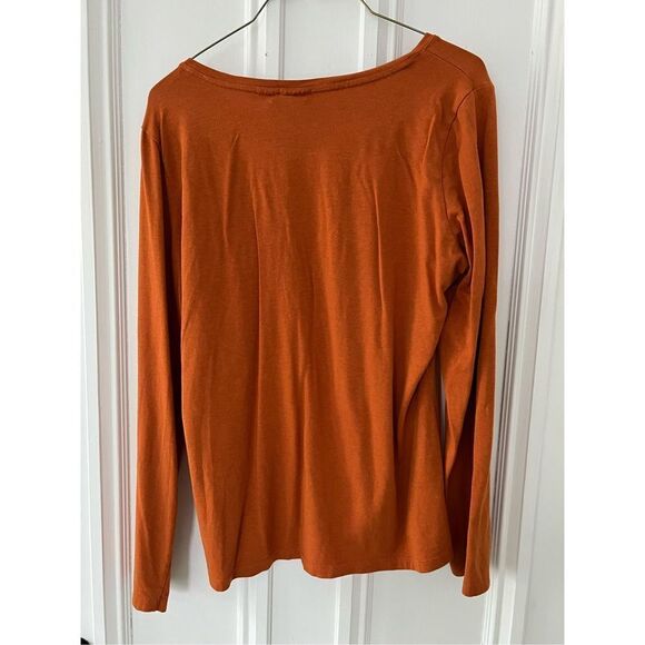 C & C California orange long sleeve top XL - Picture 3 of 4